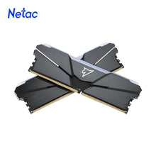 Load image into Gallery viewer, Netac Shadow RGB DDR4-3200 16GB ( 8G x 2 ) C16 Grey