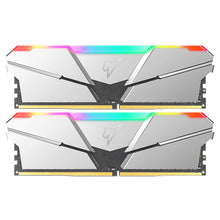 Load image into Gallery viewer, Netac Shadow RGB DDR4-3200 16GB ( 8GB x 2 ) C14 Silver