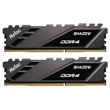 Load image into Gallery viewer, Netac Shadow DDR4-3600 16GB ( 8GB x 2 ) C18 Grey